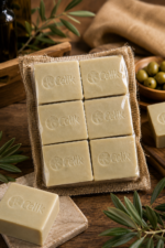 1 KG 6 adet Zeytinyağlı doğal sabun - Görsel 2