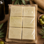 1 KG 6 adet Zeytinyağlı doğal sabun