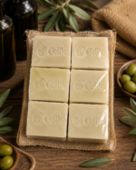 1 KG 6 adet Zeytinyağlı doğal sabun